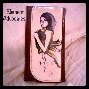 Element Advocates - Large Artistic Vegan Wallet